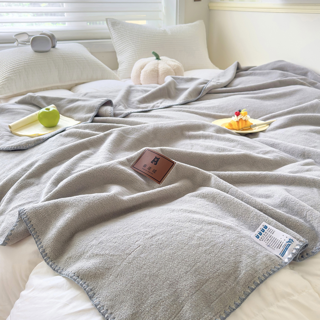 91家纺网 家纺一手货源 找家纺 （总）昊恩毛毯 2025新款双面仿羊绒加重350克！多功能毛毯毯子毛毯