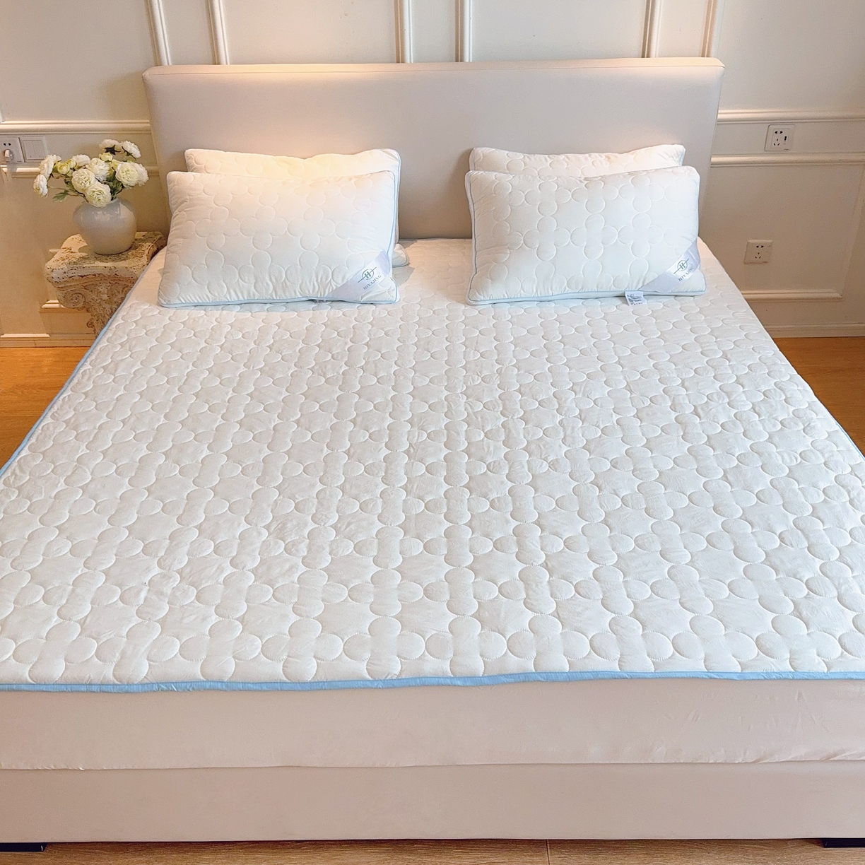 91家纺网 家纺一手货源 找家纺 （总）兜米家居 2025新款野派同款夹棉纤维床笠床罩