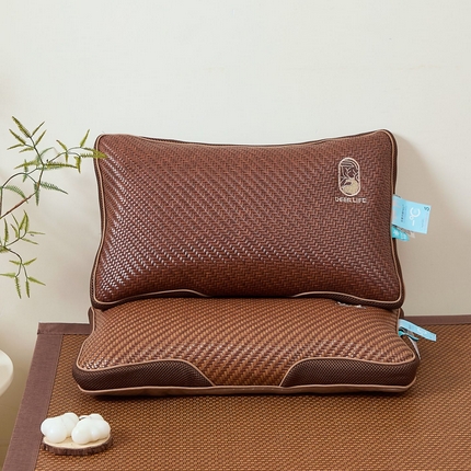 91家纺网 家纺一手货源 找家纺 （总）眠多宝 2025新款冰藤立体PE荞麦枕枕头枕芯古藤