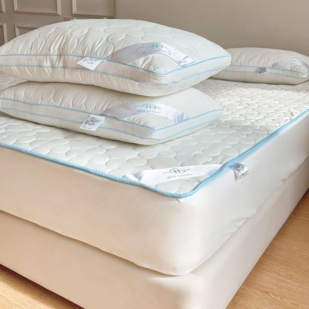 91家纺网 家纺一手货源 找家纺 （总）兜米家居 2025新款野派同款夹棉纤维床笠床罩