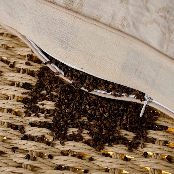 91家纺网 家纺一手货源 找家纺 （总）明星枕业 2025新款棉麻荞麦枕纯棉成人枕头亚麻提花家用学枕芯生助睡眠可拆卸护颈