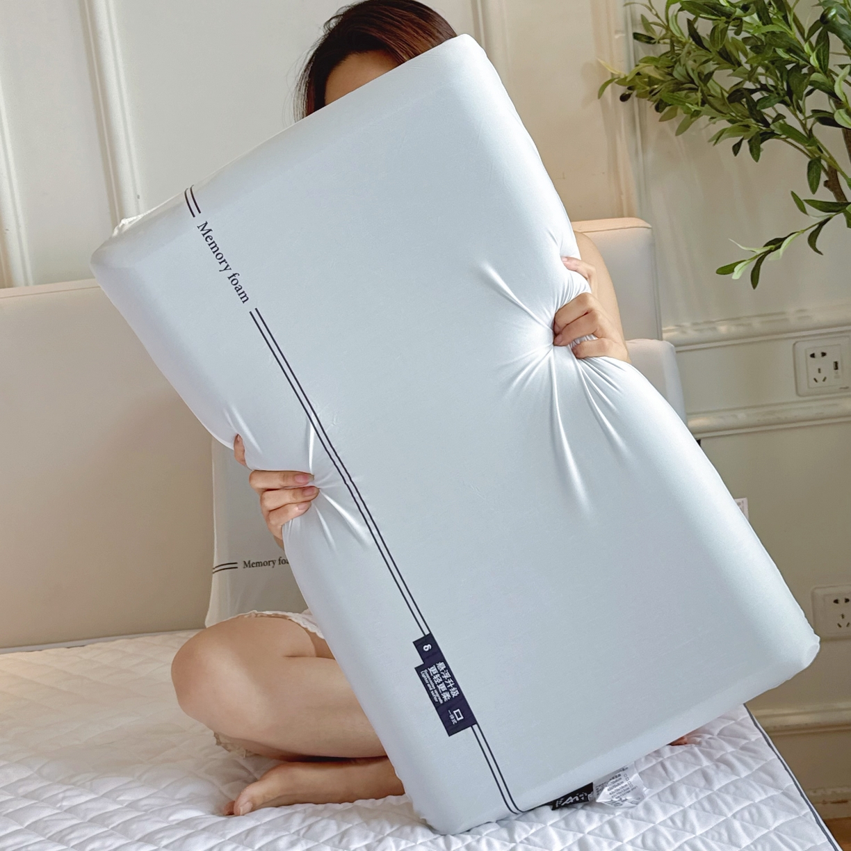 91家纺网 家纺一手货源 找家纺 （总）兜米家居 2025新款升级三芯零压记忆绵枕Pro酒店同款深睡记忆枕枕头枕芯