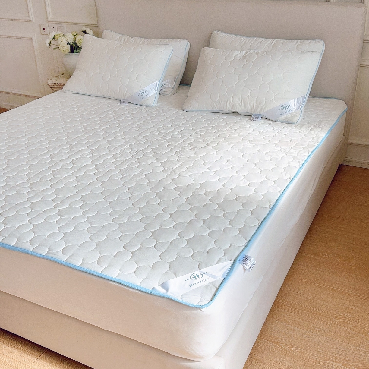 91家纺网 家纺一手货源 找家纺 （总）兜米家居 2025新款野派同款夹棉纤维床笠床罩