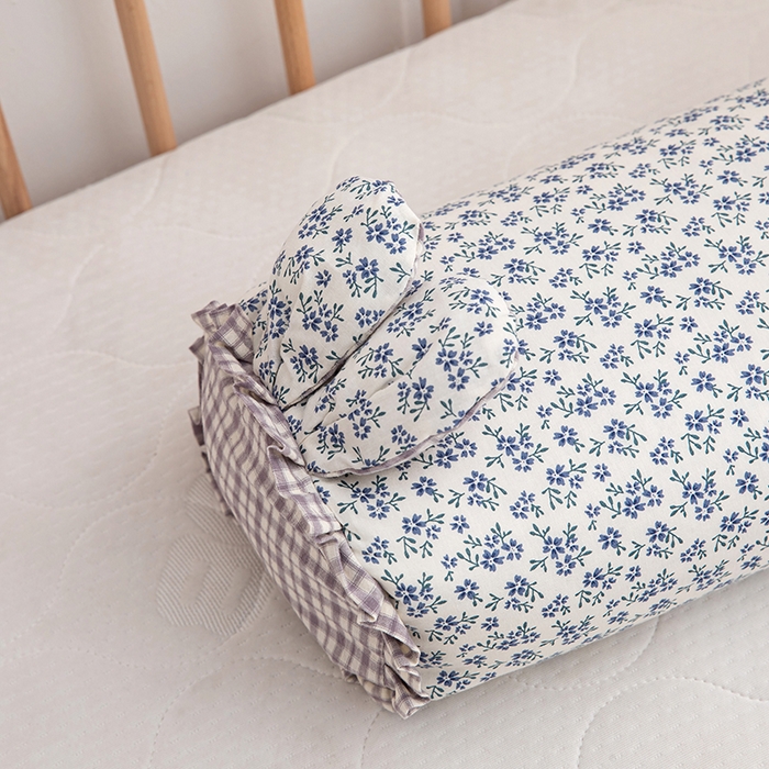 91家纺网 家纺一手货源 找家纺 眠多宝 2025新款全棉双层纱萌兔荞麦护颈枕枕头枕芯 仙草