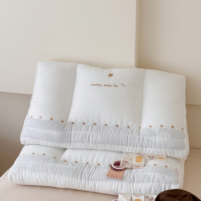 91家纺网 家纺一手货源 找家纺 （总）伟邦枕芯 2025新款蚕丝蛋白决明子枕