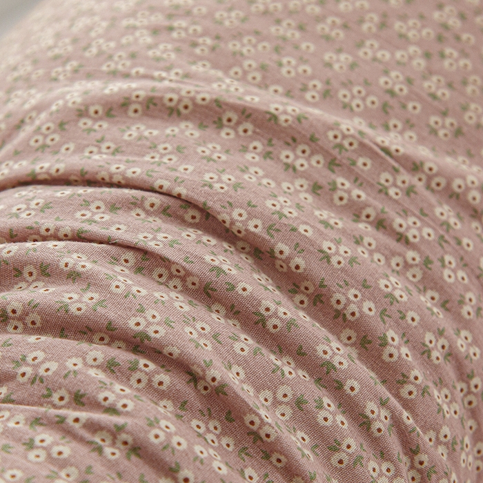 91家纺网 家纺一手货源 找家纺 眠多宝 2025新款全棉双层纱萌兔荞麦护颈枕枕头枕芯 繁花