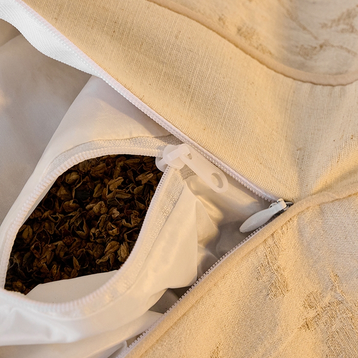 91家纺网 家纺一手货源 找家纺 （总）明星枕业 2025新款棉麻荞麦枕纯棉成人枕头亚麻提花家用学枕芯生助睡眠可拆卸护颈