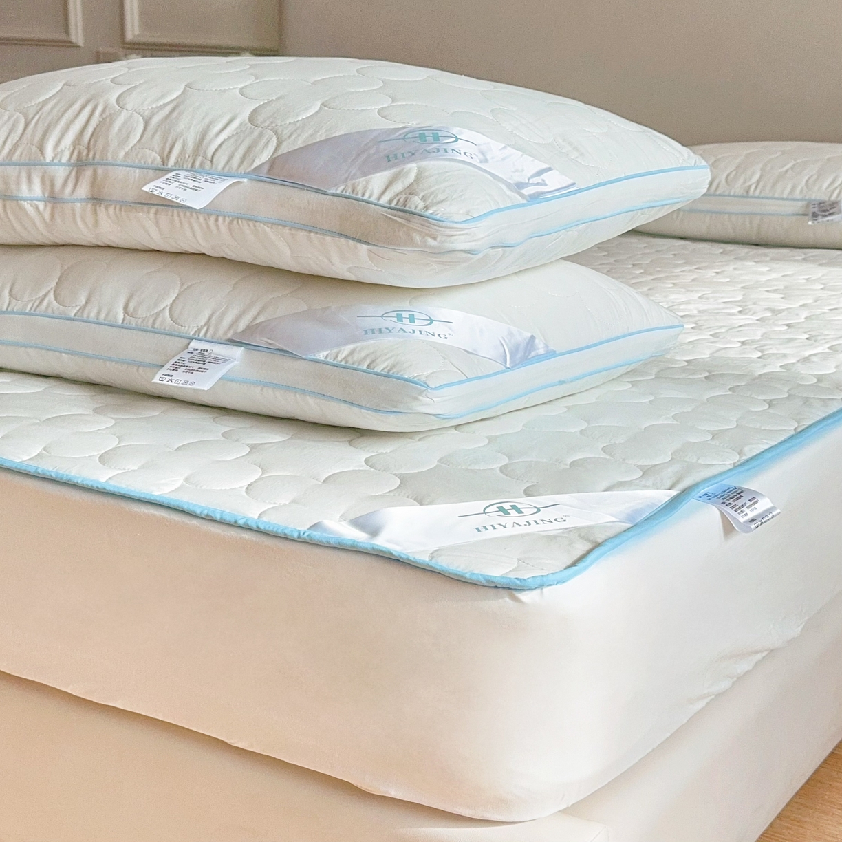 91家纺网 家纺一手货源 找家纺 （总）兜米家居 2025新款野派同款夹棉纤维床笠床罩