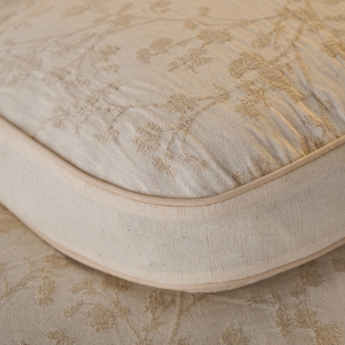 91家纺网 家纺一手货源 找家纺 （总）明星枕业 2025新款棉麻荞麦枕纯棉成人枕头亚麻提花家用学枕芯生助睡眠可拆卸护颈