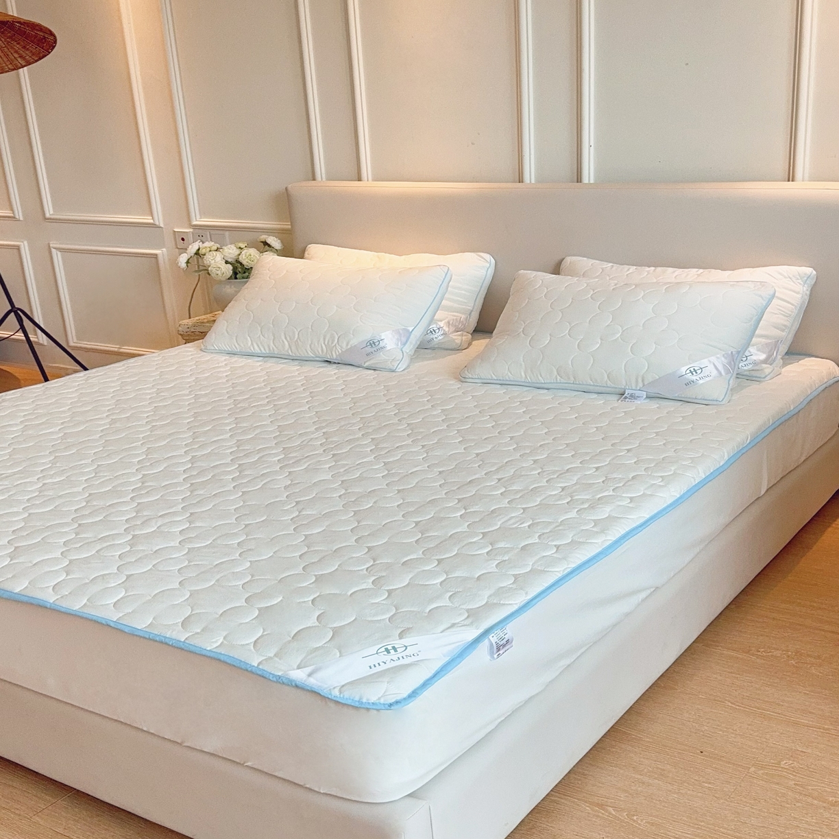 91家纺网 家纺一手货源 找家纺 （总）兜米家居 2025新款野派同款夹棉纤维床笠床罩