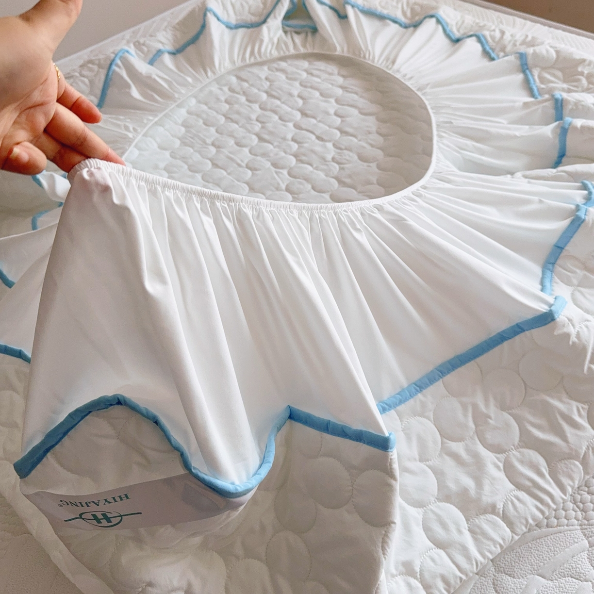 91家纺网 家纺一手货源 找家纺 （总）兜米家居 2025新款野派同款夹棉纤维床笠床罩