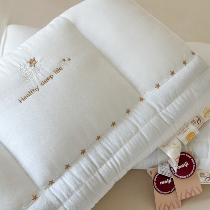 91家纺网 家纺一手货源 找家纺 （总）伟邦枕芯 2025新款蚕丝蛋白决明子枕