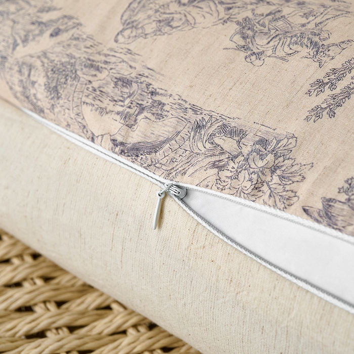 91家纺网 家纺一手货源 找家纺 （总）明星枕业 2025新款A类中国风棉麻护颈透气亚麻荞麦壳 枕头枕芯荞麦皮家用调节可拆洗