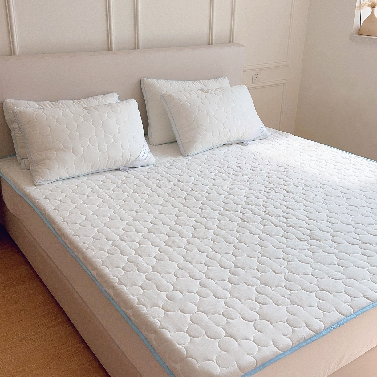 91家纺网 家纺一手货源 找家纺 （总）兜米家居 2025新款野派同款夹棉纤维床笠床罩