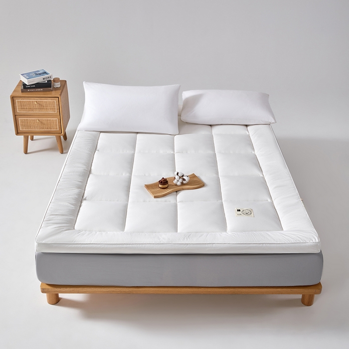 91家纺网 家纺一手货源 找家纺 （总）鑫棉坊 2025新款A类亲肤棉花床垫可折叠床褥