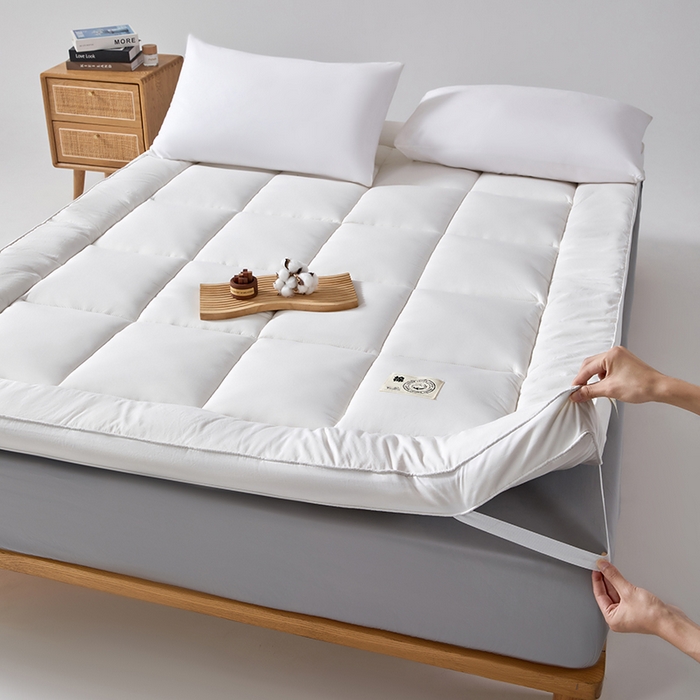 91家纺网 家纺一手货源 找家纺 （总）鑫棉坊 2025新款A类亲肤棉花床垫可折叠床褥