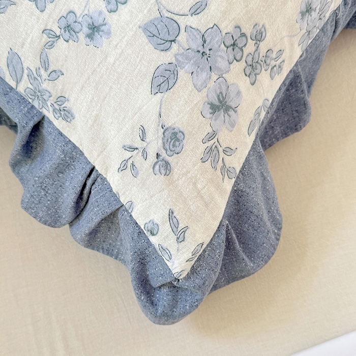 91家纺网 家纺一手货源 找家纺 梦舒羽 2025新款可水洗原麻花边枕套宿舍单人枕芯套枕头套内胆套仿亚麻 南阳旧梦