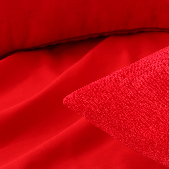 91家纺网 家纺一手货源 找家纺 贤内助家纺 2025新款金玉良缘结婚抱枕靠枕系列喜庆沙发靠背小抱枕喜床摆件 遇见（外套+芯）一对