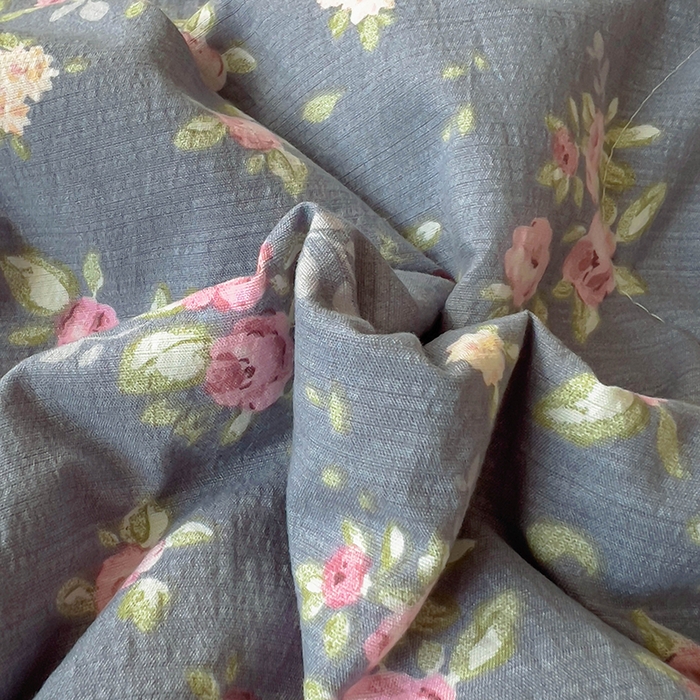 91家纺网 家纺一手货源 找家纺 美梦家纺 2025新款皱皱纱花边夹棉床盖四件套 达芙妮