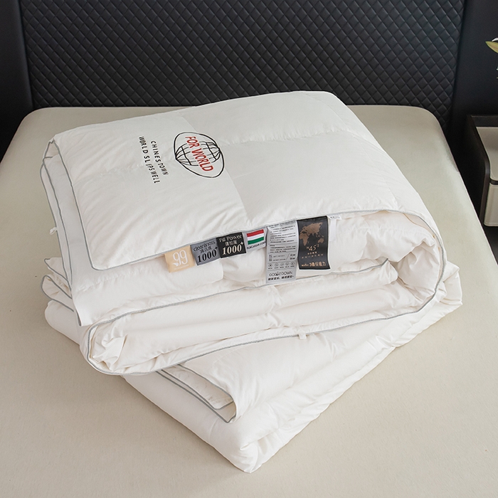 91家纺网 家纺一手货源 找家纺 （总）华盛羽绒被壳 2025新款羽绒子母被50绒二合一子母被壳