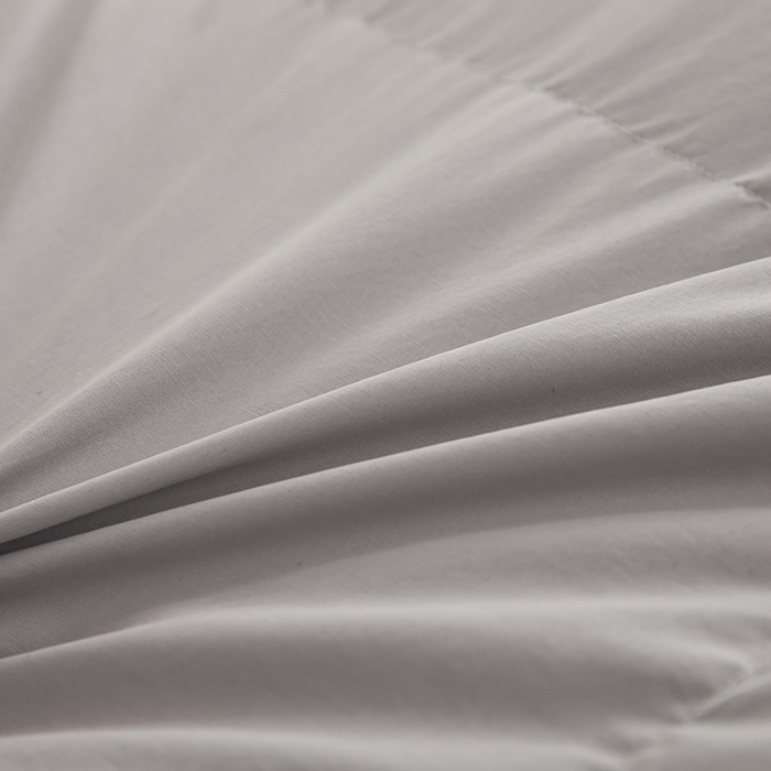 91家纺网 家纺一手货源 找家纺 华盛羽绒被壳 2025新款羽绒子母被50绒二合一子母被壳 灰色