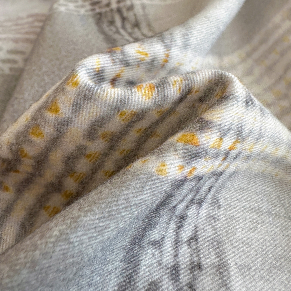 91家纺网 家纺一手货源 找家纺 捌月 2025新款A类数码印花北欧风全棉加厚磨毛四件套直播新品 简格