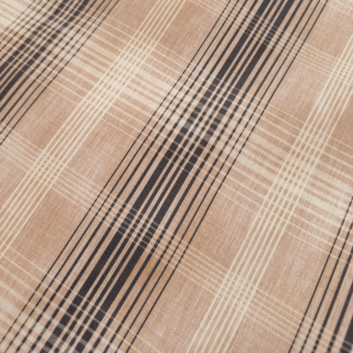 91家纺网 家纺一手货源 找家纺 捌月 2025新款A类数码印花北欧风全棉加厚磨毛四件套直播新品 摩卡