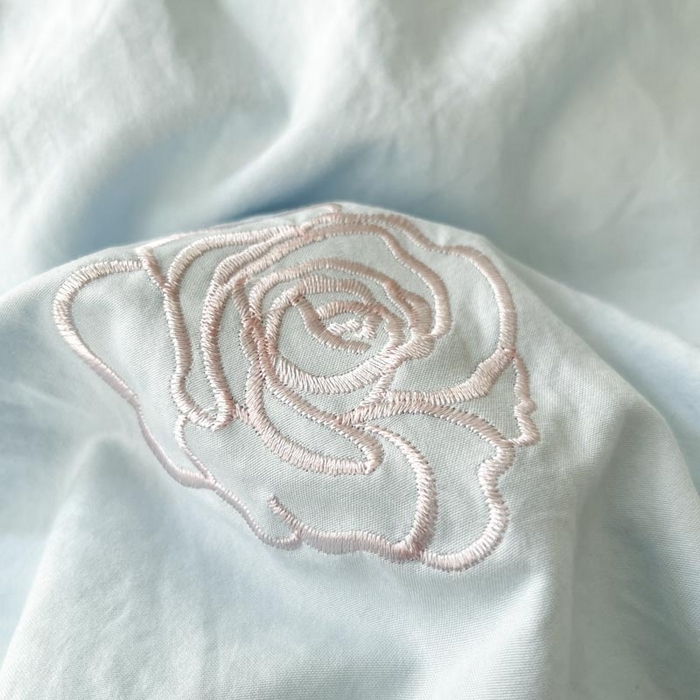 91家纺网 家纺一手货源 找家纺 （总）AB家纺2025新款 水洗棉绣花四件套