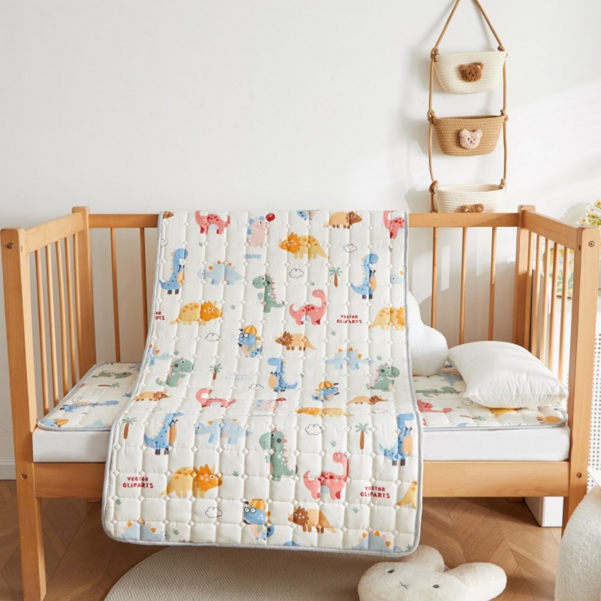 91家纺网 家纺一手货源 找家纺 （总）奇丝雅 2025新款A类全棉棉花婴儿薄床垫幼儿园床褥子儿童专用小宝宝拼接四季通用午睡垫被午托入学