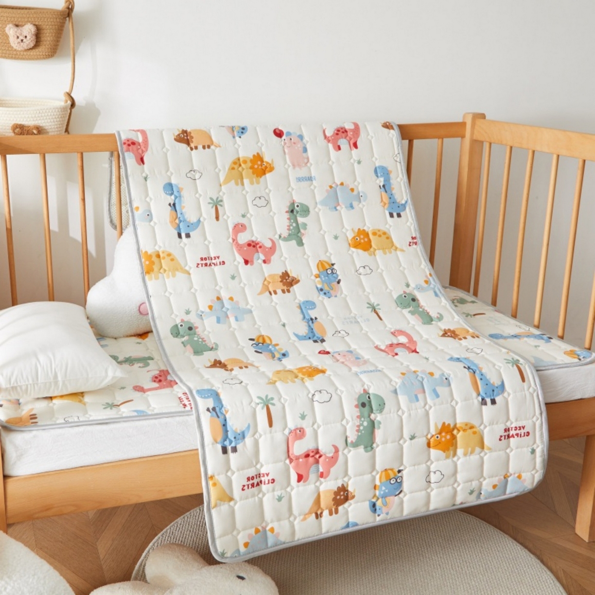 91家纺网 家纺一手货源 找家纺 （总）奇丝雅 2025新款A类全棉棉花婴儿薄床垫幼儿园床褥子儿童专用小宝宝拼接四季通用午睡垫被午托入学