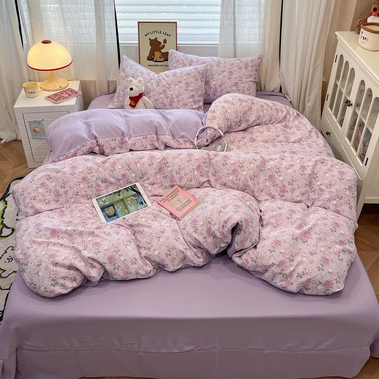 91家纺网 家纺一手货源 找家纺 （总）金梦拉家纺 2025新款A类提花人字纹小布袋款四件套