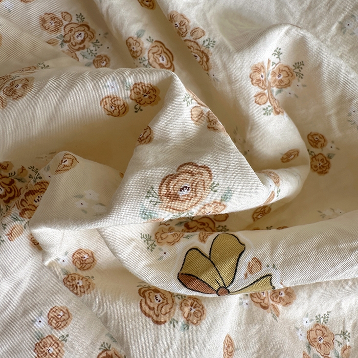 91家纺网 家纺一手货源 找家纺 漫仙阁家纺 2025新款蝴蝶结绑带款四件套-卡通系列 裙子小兔