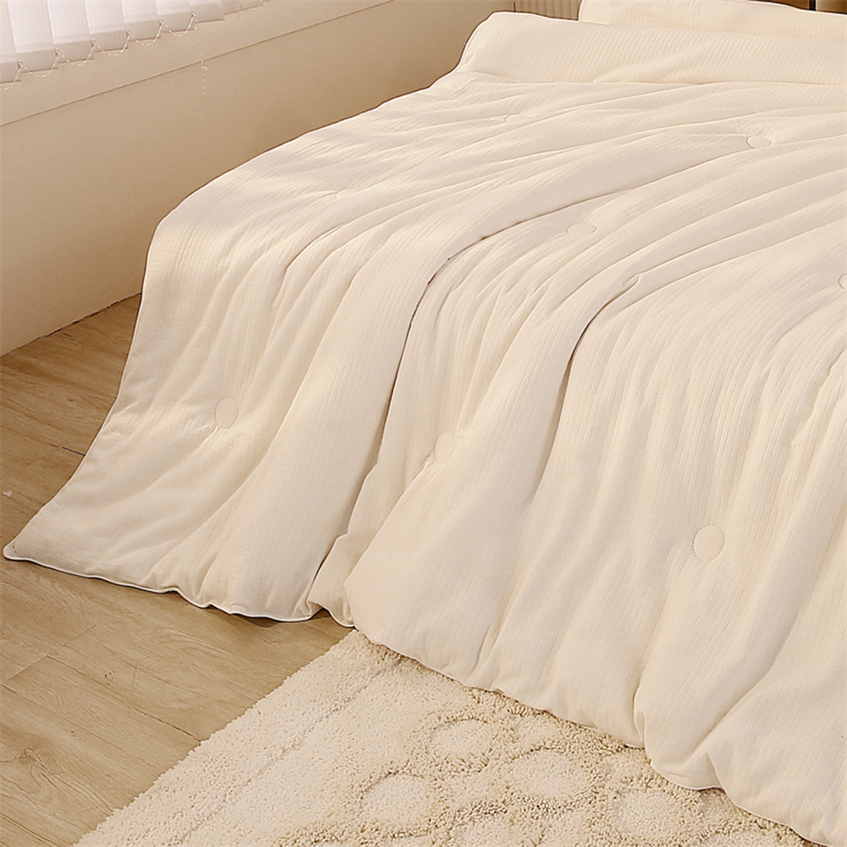 91家纺网 家纺一手货源 找家纺 （总）一博家纺 2025新款A类纯棉新疆长绒棉花被子被芯