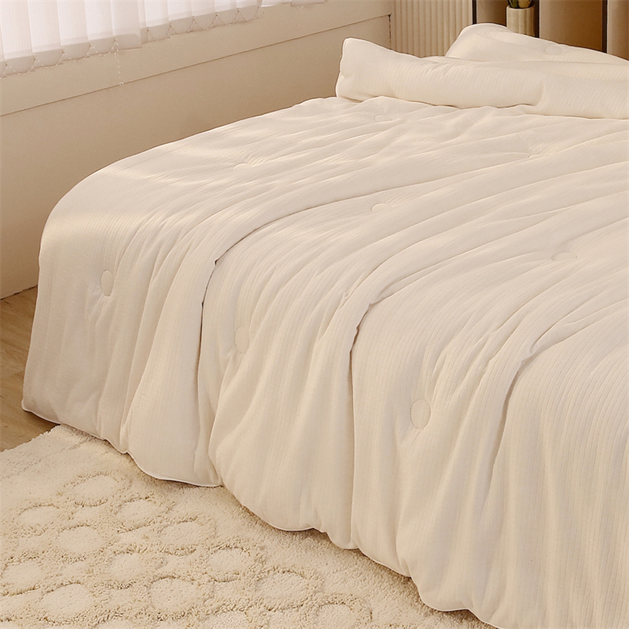 91家纺网 家纺一手货源 找家纺 （总）一博家纺 2025新款A类纯棉新疆长绒棉花被子被芯