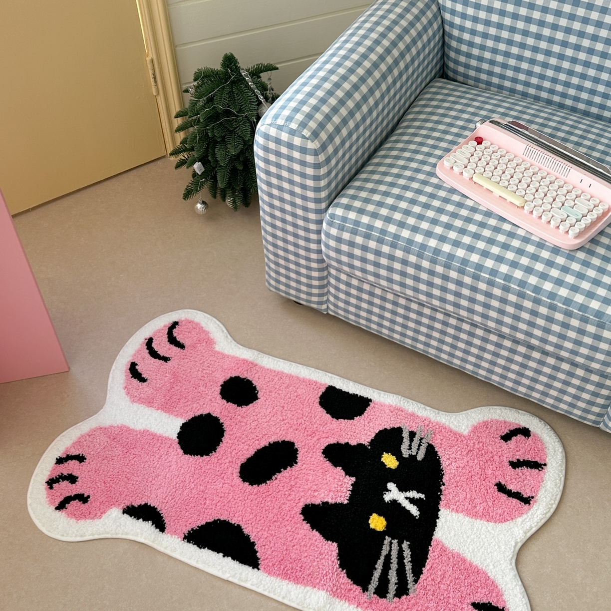 91家纺网 家纺一手货源 找家纺 （总）觅糖家纺 2025新款云感卡通风治愈系地垫