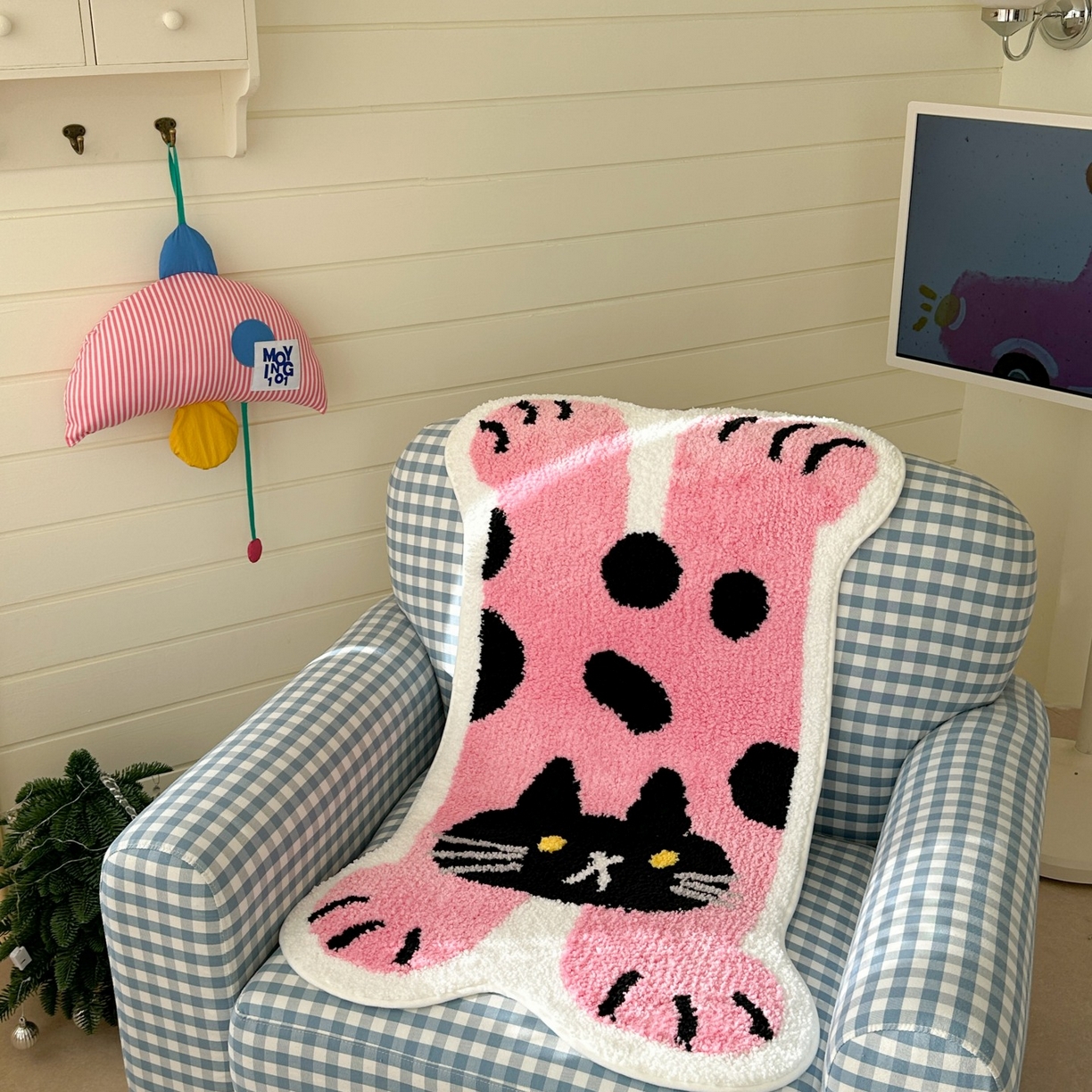 91家纺网 家纺一手货源 找家纺 （总）觅糖家纺 2025新款云感卡通风治愈系地垫