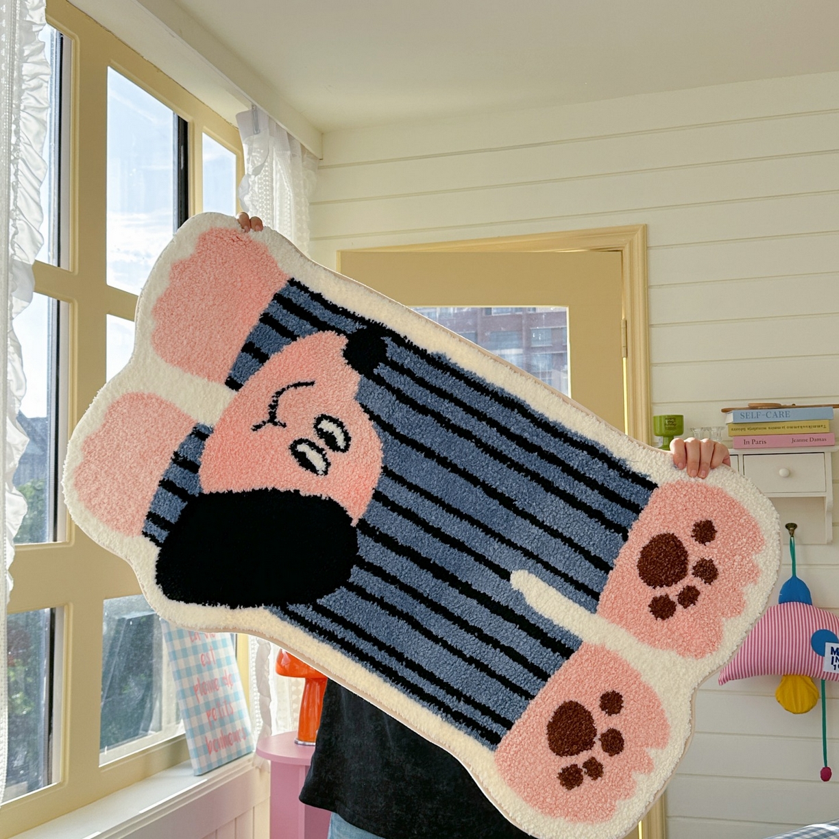 91家纺网 家纺一手货源 找家纺 （总）觅糖家纺 2025新款云感卡通风治愈系地垫