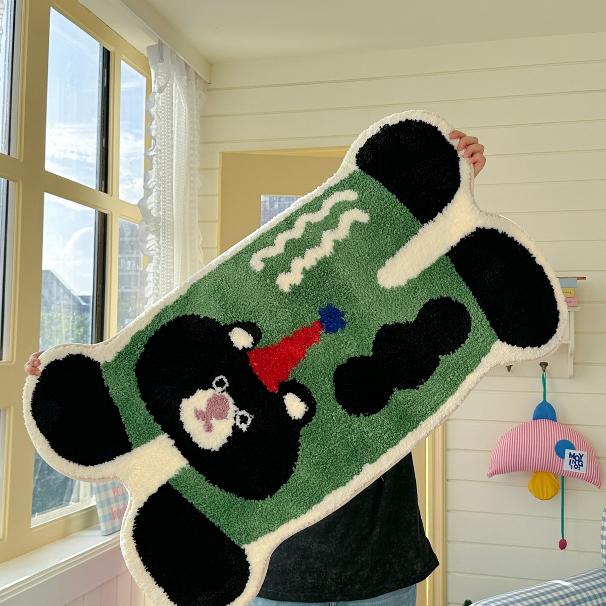 91家纺网 家纺一手货源 找家纺 （总）觅糖家纺 2025新款云感卡通风治愈系地垫