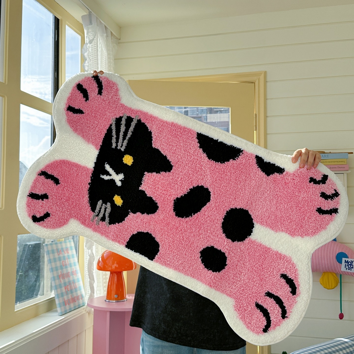 91家纺网 家纺一手货源 找家纺 （总）觅糖家纺 2025新款云感卡通风治愈系地垫