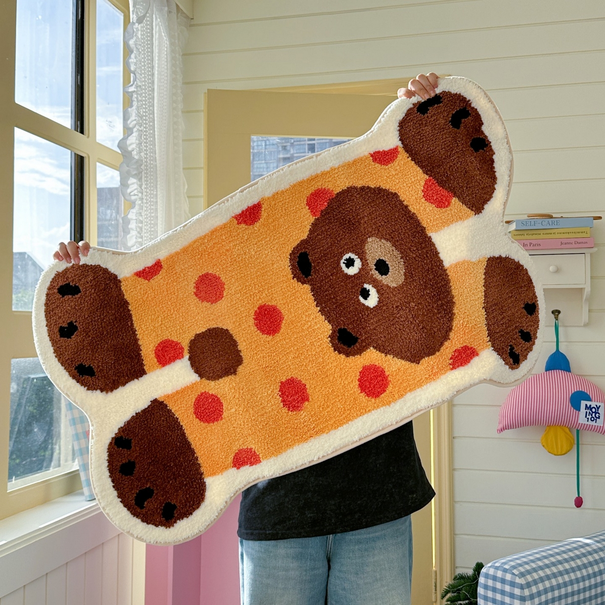 91家纺网 家纺一手货源 找家纺 （总）觅糖家纺 2025新款云感卡通风治愈系地垫