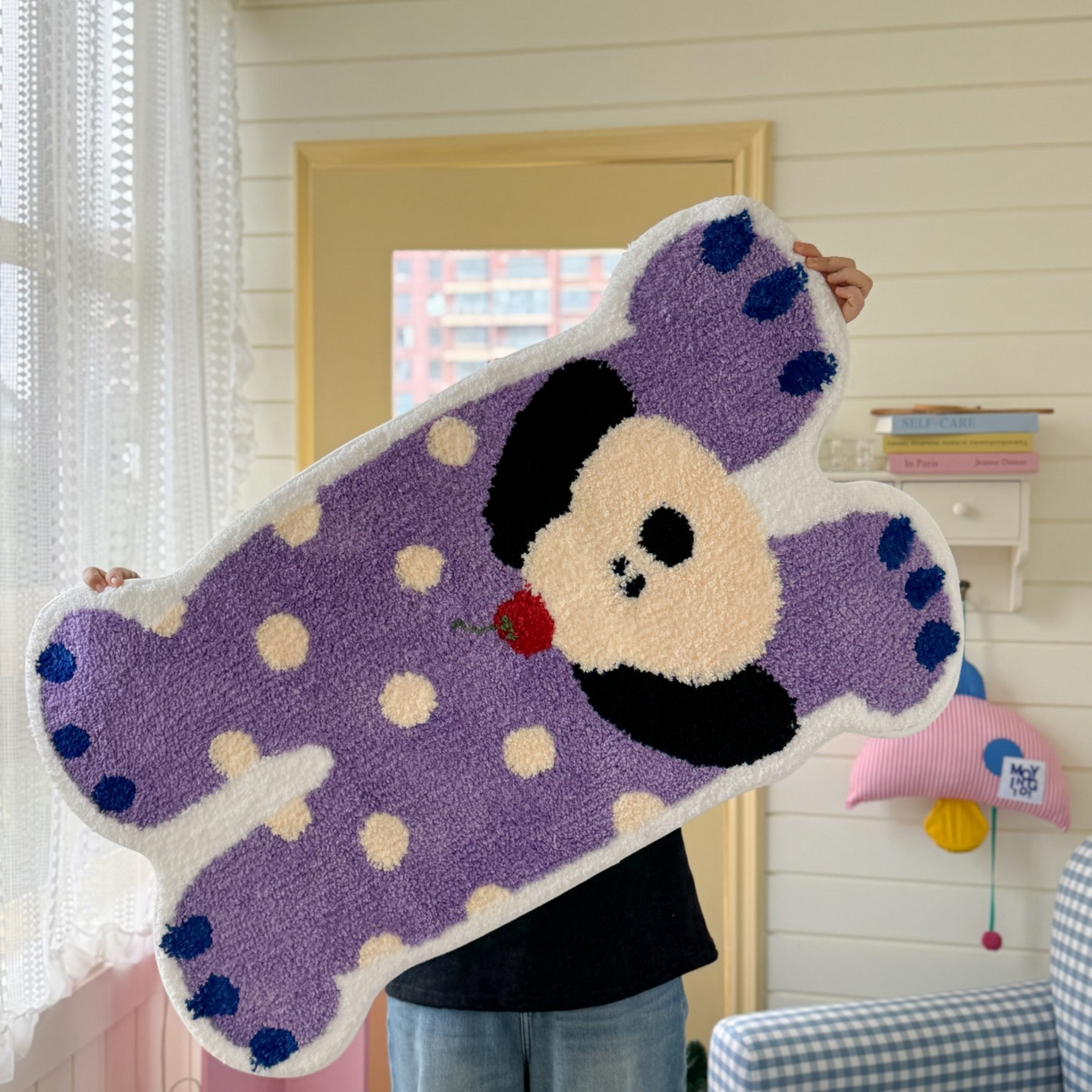 91家纺网 家纺一手货源 找家纺 （总）觅糖家纺 2025新款云感卡通风治愈系地垫