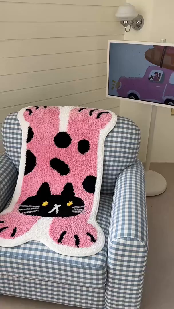 91家纺网 家纺一手货源 找家纺 （总）觅糖家纺 2025新款云感卡通风治愈系地垫