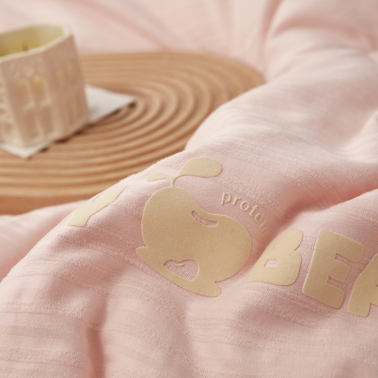 91家纺网 家纺一手货源 找家纺 恒科家纺 2025新款提花55%李官奇大豆纤维大豆被春秋被冬被被芯空调被 提花-青釉玉