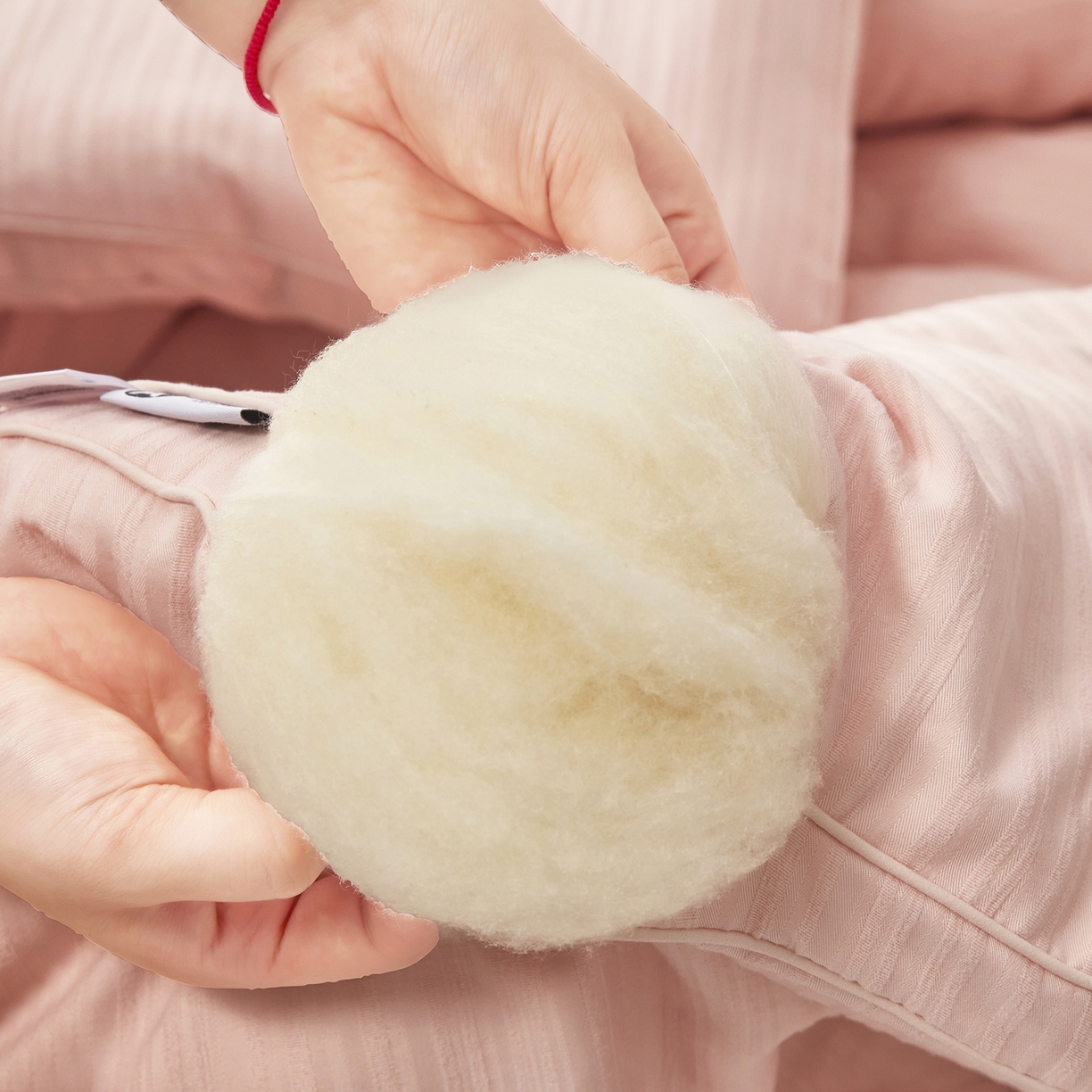 91家纺网 家纺一手货源 找家纺 恒科家纺 2025新款提花55%李官奇大豆纤维大豆被春秋被冬被被芯空调被 提花-青釉玉