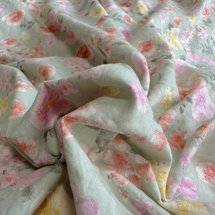 91家纺网 家纺一手货源 找家纺 漫仙阁家纺2025新款蝴蝶结绑带款四件套-碎花系列 花间物语