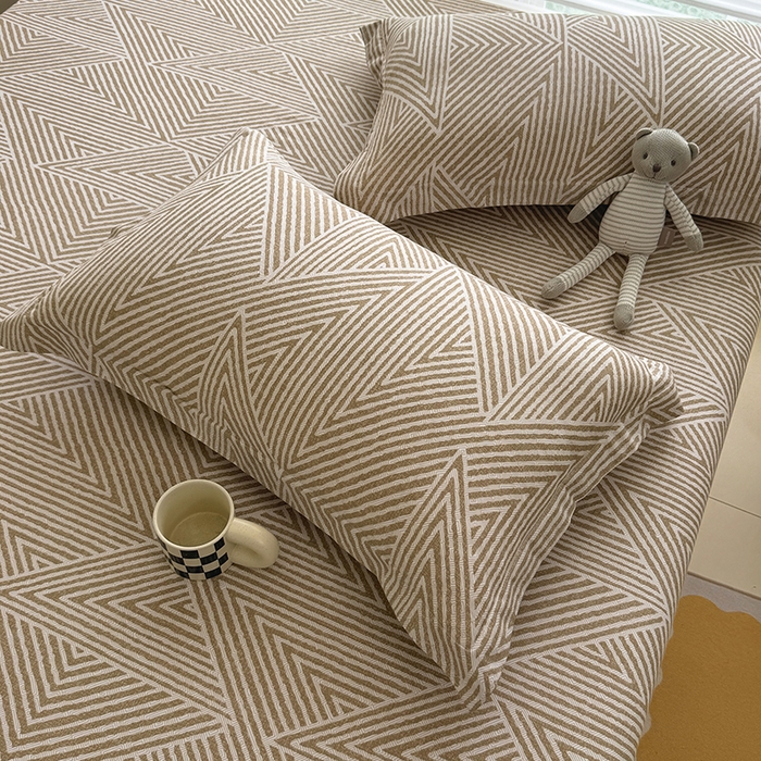 91家纺网 家纺一手货源 找家纺 壹贝家纺 2025新款A类印花全棉床笠 卢卡斯