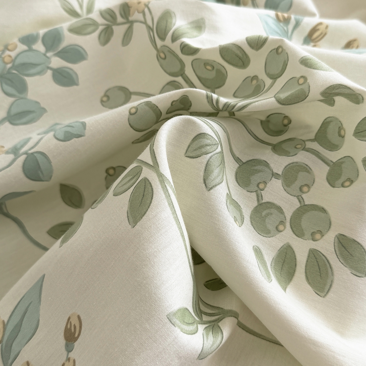 91家纺网 家纺一手货源 找家纺 壹贝家纺 2025新款A类印花全棉床笠 绿野仙踪