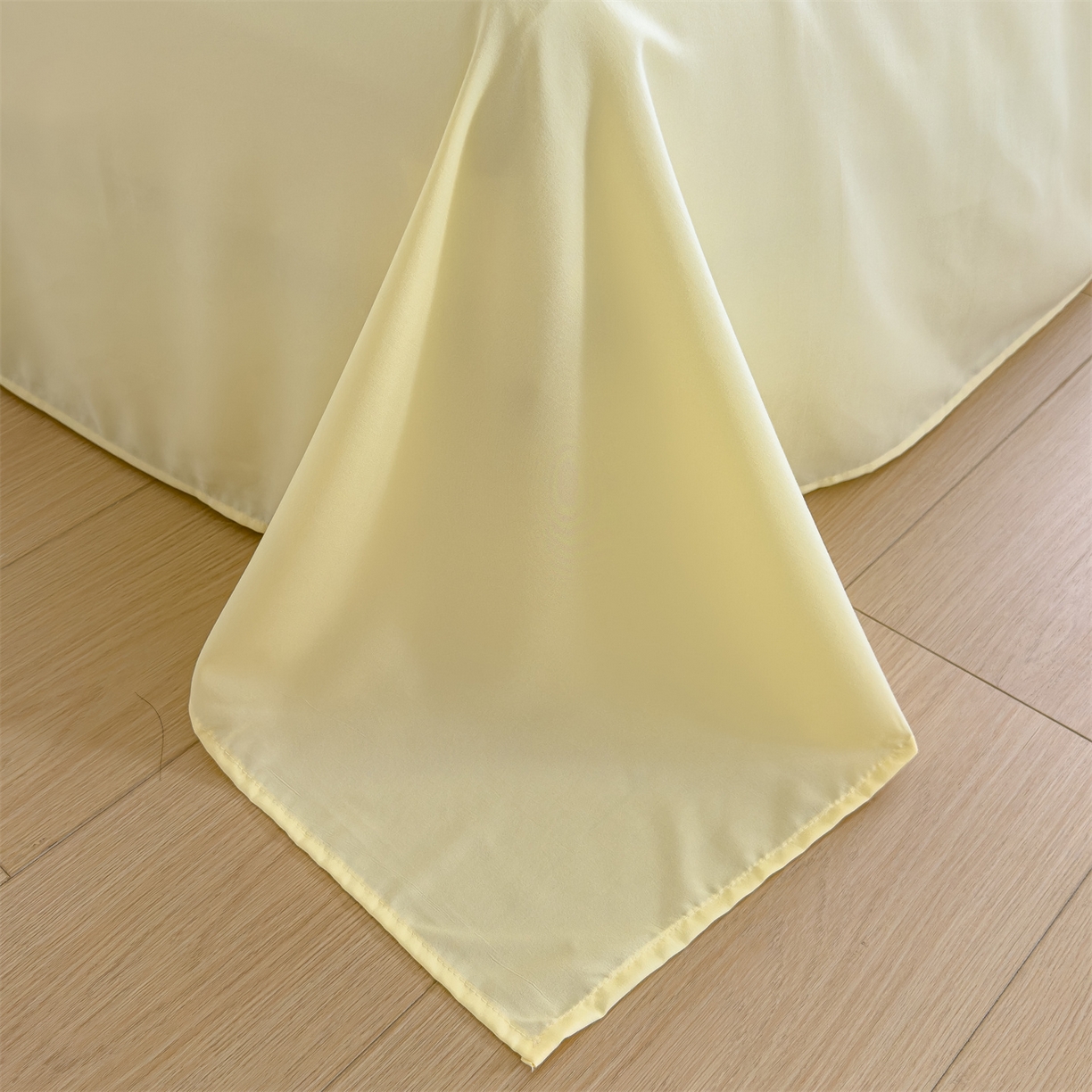 91家纺网 家纺一手货源 找家纺 梦庭帛美 2025新款韩版公主风可乐泡泡纱四件套 优雅灰