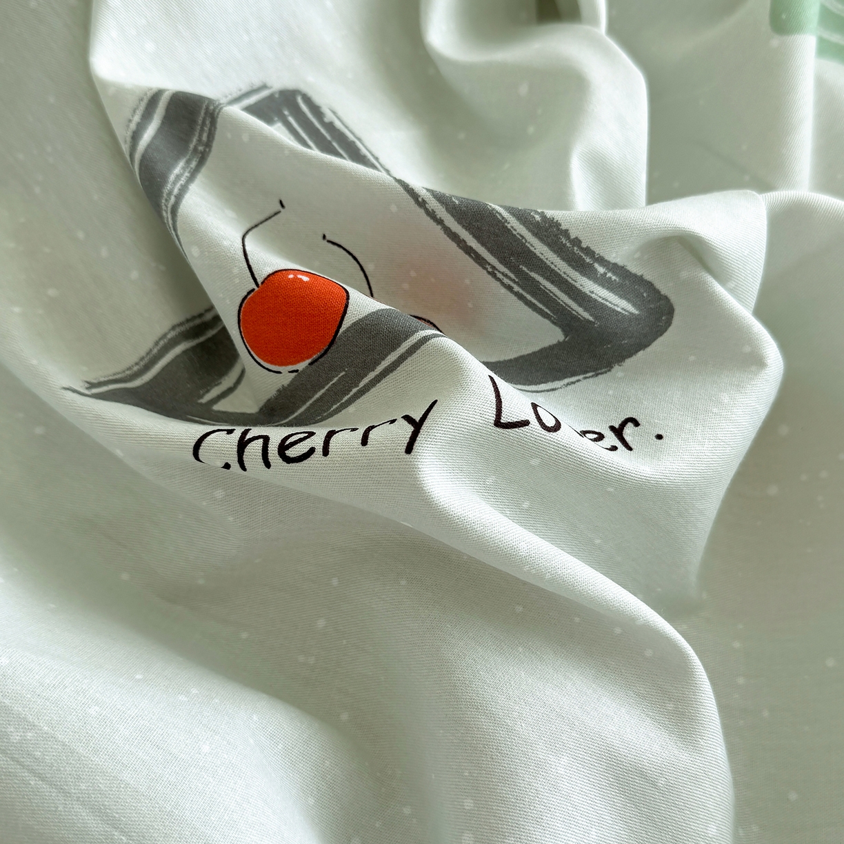 91家纺网 家纺一手货源 找家纺 壹贝家纺 2025新款A类印花全棉床笠 小可布丁