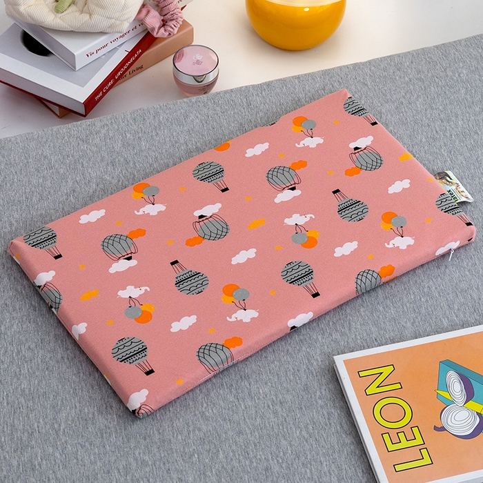 MOA生态床垫 2025新款儿童乳胶枕 降落伞-豆沙